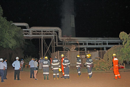 福建厦门一工厂蒸汽管爆炸