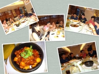 2015年mansion88明升举办员工聚餐活动