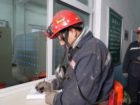 4月8日，mansion88明升外景拍摄团队在延安市黄陵县某煤矿进行实景拍摄